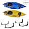 Raxgo Kayak Storage Rack, Indoor & Outdoor Kayak Storage Hooks with Adjustable Lenght - 2 Pair RGWMKR2PK - alternate 4
